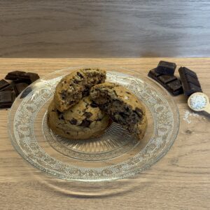 Cookies aux pépites de chocolat noir sans gluten par 2